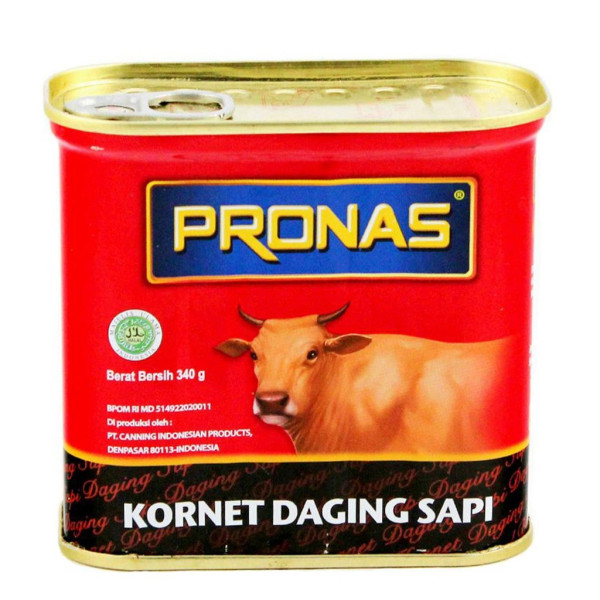Pronas Corned Beef 340 Gram Makanan Kaleng