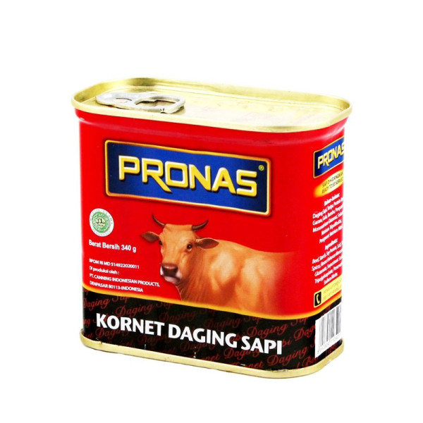 Pronas Corned Beef 340 Gram Makanan Kaleng