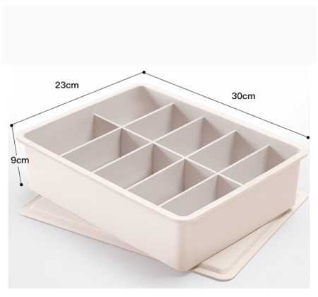 Dejavu Kotak Pembatas Laci Pakaian Dalam Storage Box Underwear Kotak Penyimpanan Pakaian Dalam Kaos Kaki Bra