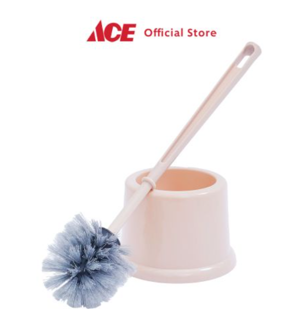 Ace Ataru Sikat Toilet - Krem Sand Bathroom Brush Sikat Wc Serbaguna Alat Kebersihan Pembersih Kamar Mandi