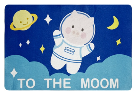 MIISOO Keset Kamar Mandi TPU Bundar persegi panjang Keset Kaki Anti Bau Nyerap Air Anti Bakteri Keset Kamar Mandi 40 X 60 CM-live