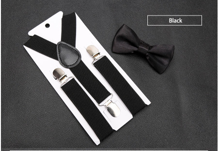 Suspender + Bow Tie Untuk Anak