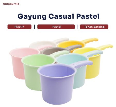 Indokurnia Gayung Casual Pastel