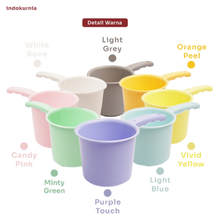 Indokurnia Gayung Casual Pastel