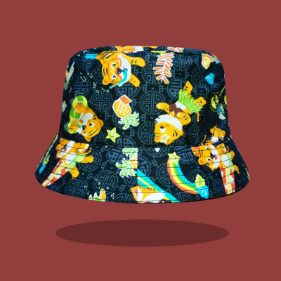Topi Bucket Anak Motif Dino