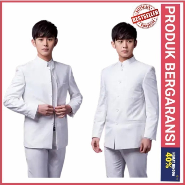 Jas Pria Gakuran Style Black