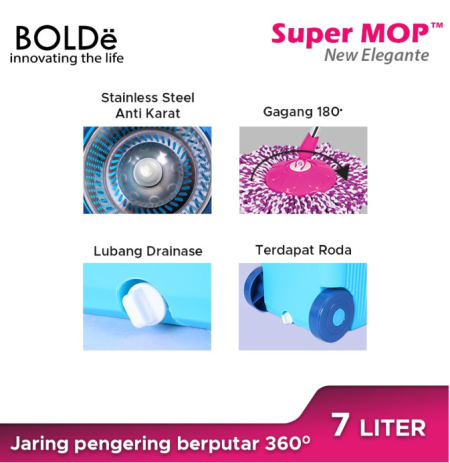 BOLDe Pel Lantai / Super Mop Elegante
