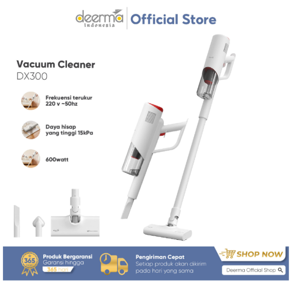 Deerma dx300 Household Handheld Portable Vacuum Cleaner Strength Dust Collector 15KPA