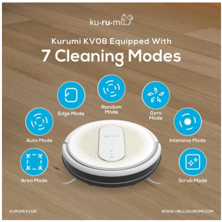 Kurumi KV 08 Robot Vacuum Cleaner