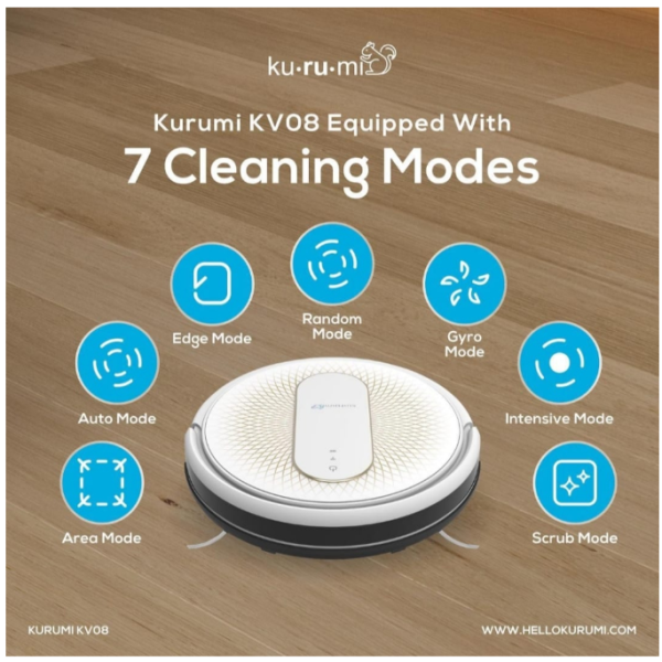 Kurumi KV 08 Robot Vacuum Cleaner