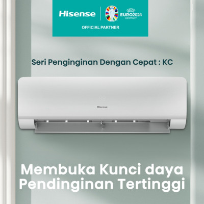 Hisense AC Air Conditioner Standard 2 PK - AI18KCG (Indoor+Outdoor Unit Only)