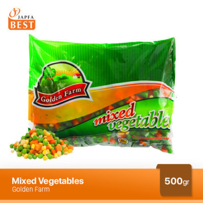 Mixed Vegetables / Campuran Sayuran Beku Golden Farm 500 gr