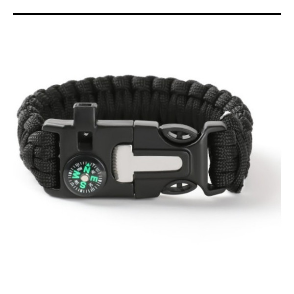 gelang kompas peluit pemantik api peralatan hiking