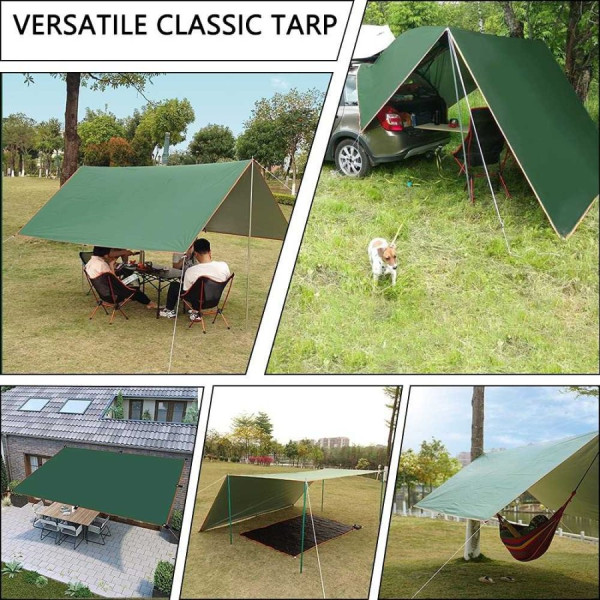 Tenda kemah Kanopi Outdoor Camping Tent Waterproof 3x3 Meter