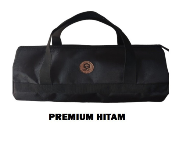 Tas Penyimpanan Peralatan Hiking Tent Storage Bag Outdoor Camping - PremOsplayHitam