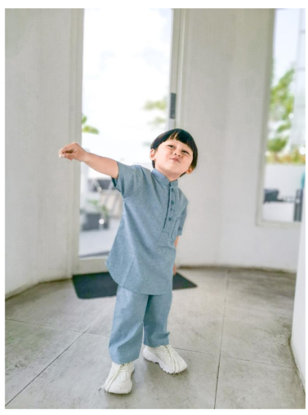 KEOLA - Setelan Baju Koko Anak Ramadhan (Setelan Muslim Koko Set Anak) Usia 1 – 6 Tahun / Koko Ramadan Premium Cotton