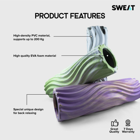 SWEAT YOGA FOAM ROLLER | ALAT BANTU YOGA/ PILATES