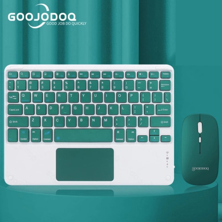 Keyboard Mouse Set Wireless Bluetooth Touchpad