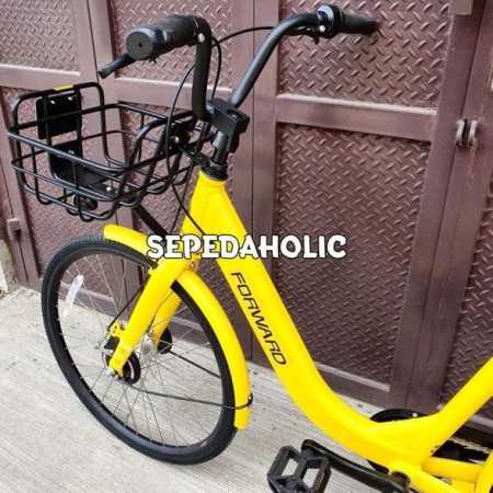 Sepeda Santai OVO FORWARD Keranjang 24 Inch
