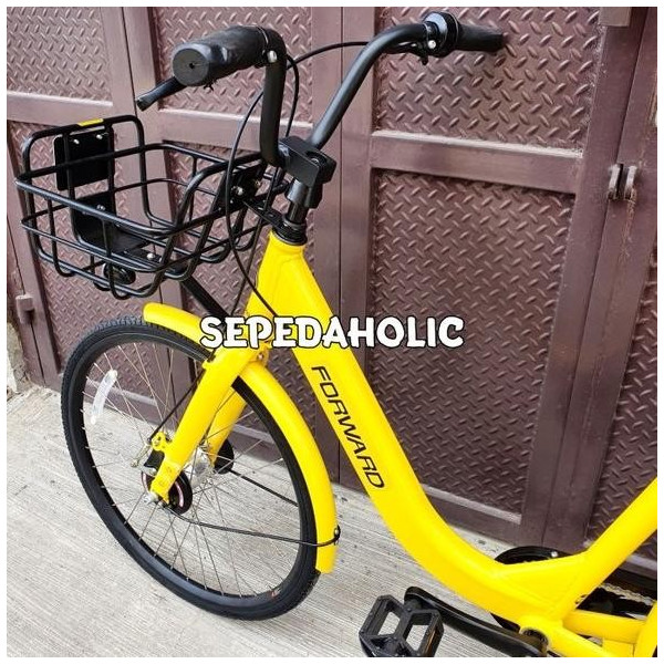Sepeda Santai OVO FORWARD Keranjang 24 Inch