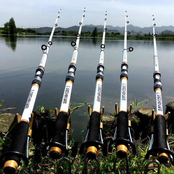 Joran Pancing Telescopic GHOTDA Fishing Rod Pole Carbon Fiber