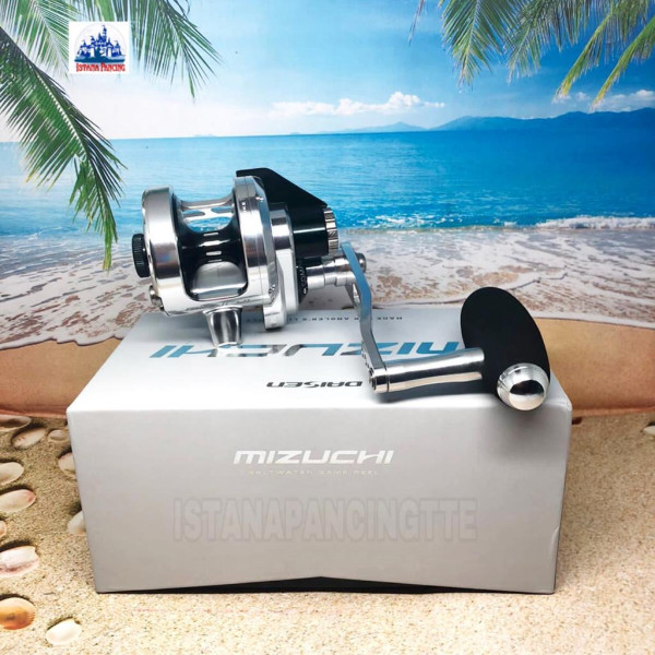 REEL OH GAWAS DAISEN MIZUCHI 2001HG COL: BLACK SILVER, REEL KIRI