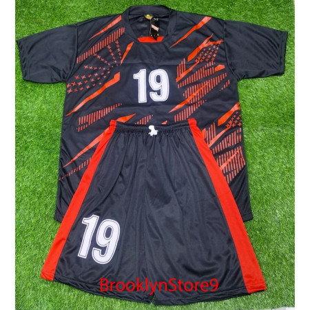 SETELAN BOLA JERSEY BAJU KAOS BOLA SERAGAM FUTSAL TIM 18 PCS