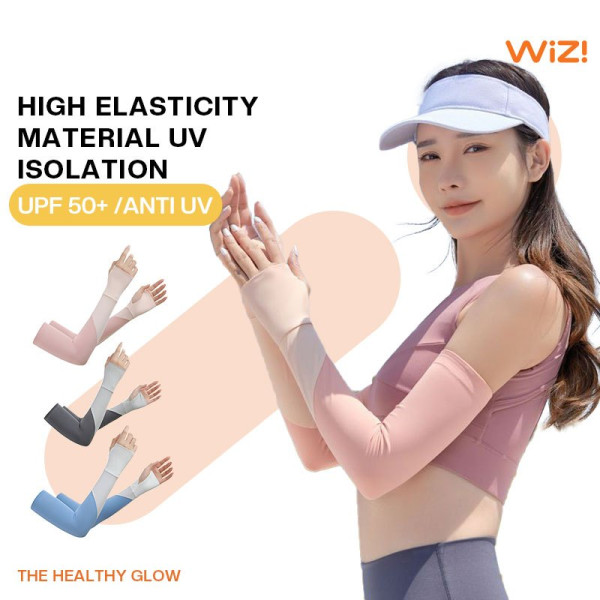 Handsock Jempol Wanita Manset Tangan Arm Sleeve Manset Olahraga Sarung Lengan