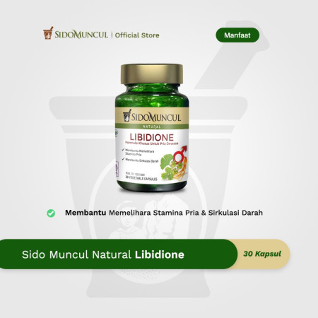 Sido Muncul Natural Libidione 30 Kapsul