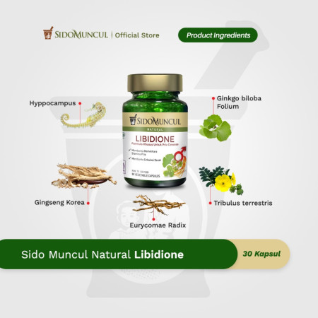 Sido Muncul Natural Libidione 30 Kapsul