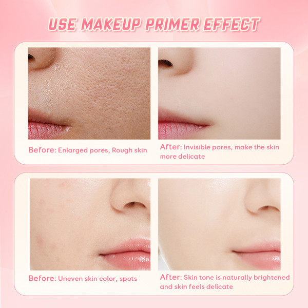 SANIYE Primer Cream Invisible Pore Makeup Base All Day Matte #02 Yellow Oil Control Wajah Kosmetik R3054