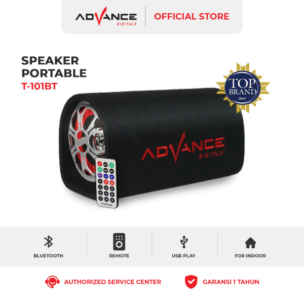 Advance T101BT Multimedia Speaker with Subwoofer System 5 inch + Bluetooth Garansi Resmi 1Tahun