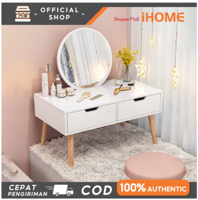 iHOME Meja Rias Putih