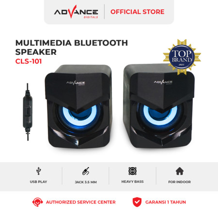 Multimedia Speaker Advance CLS-101 Super Bass 2.0 Channel speaker