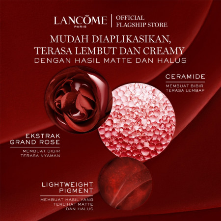 Lancome L'Absolu Rouge Intimatte Lipstick with Pro-Xylane