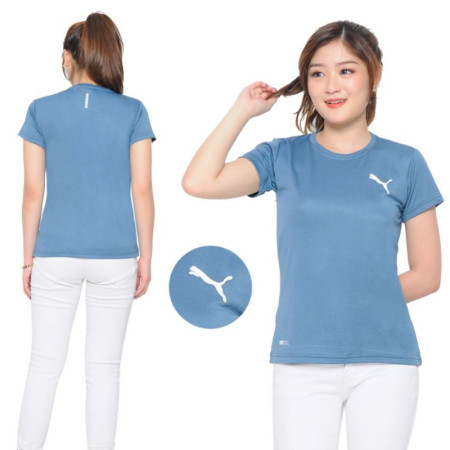 Baju Training Wanita Bahan Corak (Logo polyflex) Wanita 01