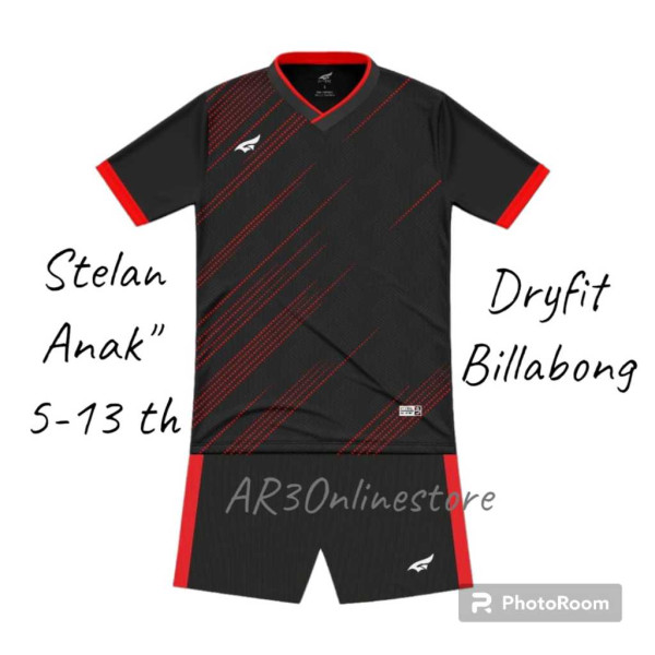 Baju stelan anak kaos olahraga kaos bola kaos footsal kaos seragam team usia SD SMP