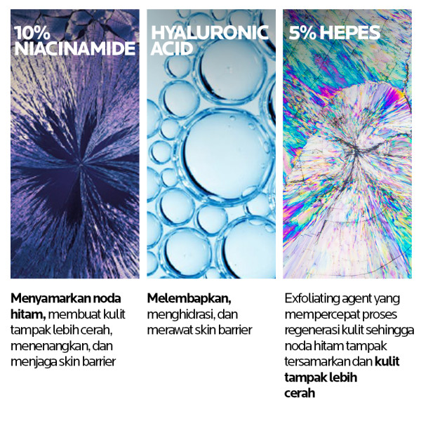 La Roche Posay 10% Pure Niacinamide Serum 30ml - Mencerahkan Noda Hitam