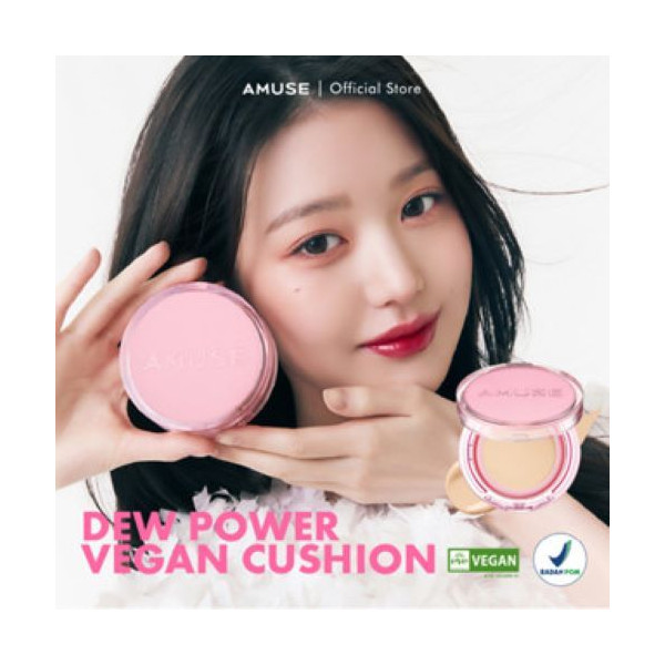 AMUSE - Dew Power Vegan Cushion, 02 Healthy