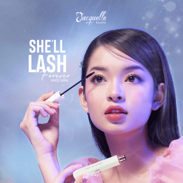 Jacquelle Shell Lash Forever Mascara - Disney Princess Ariel Edition Lash Lift Mascara