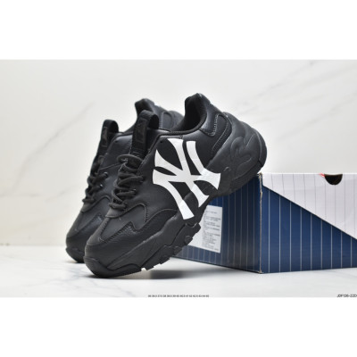 MLB sneakers Thick soles Casual sports jogging shoes Rugby Yankees