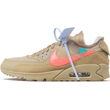 Sepatu Sneakers Olahraga Model Nike Air Max 90 X Off White Untuk Pria