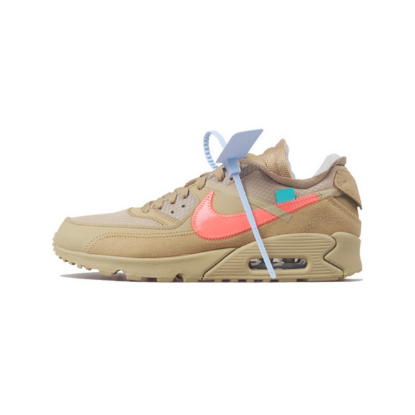 Sepatu Sneakers Olahraga Model Nike Air Max 90 X Off White Untuk Pria