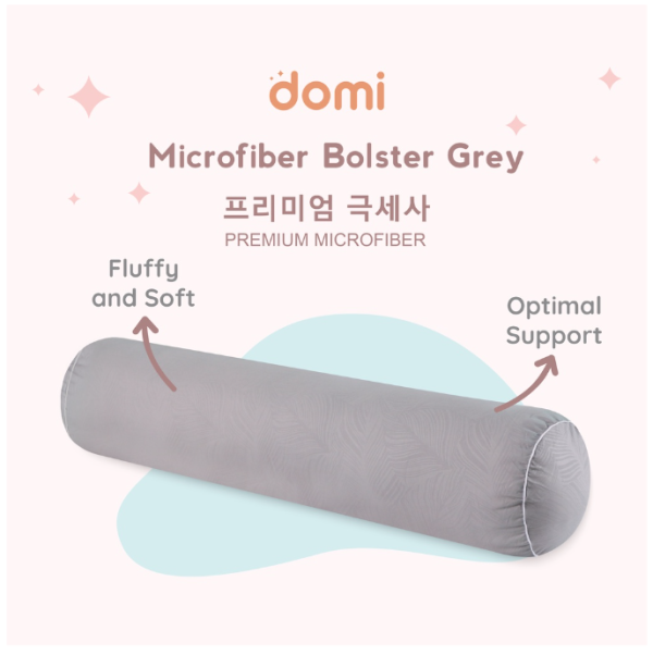 Domi Guling Korean Microfiber Grey / Bolster