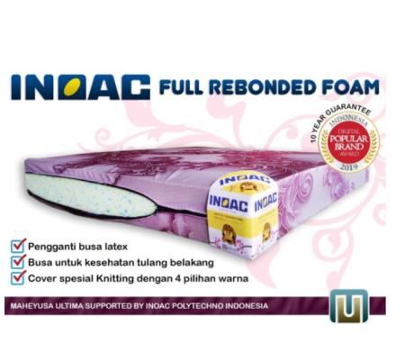 Kasur Busa Inoac (Sakura Economy) tebal 18 cm - kasur full rebounded