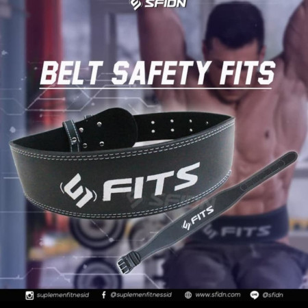SABUK BELT GYM FITNESS KULIT POWERBELT SAFETY AKSESORIS OLAHRAGA
