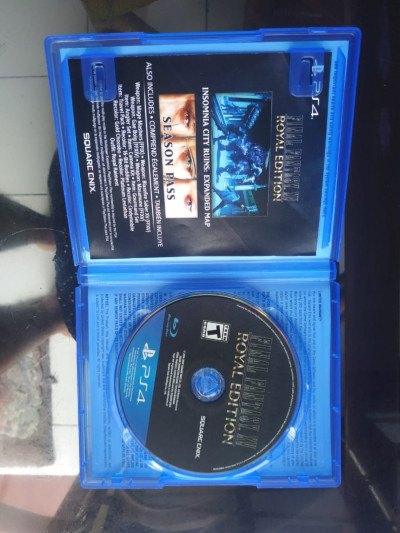 BD CD final fantasy xv 15 royal edition ps4 kaset disk disc ps 4 ff
