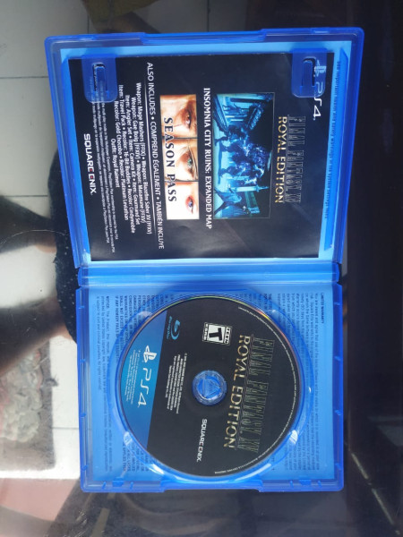BD CD final fantasy xv 15 royal edition ps4 kaset disk disc ps 4 ff