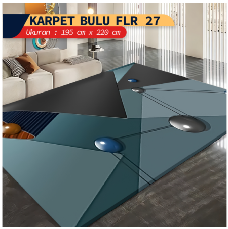 Orange Official Shop Karpet Lantai Eropa Style Uk 220 x 195cm Karpet Turkey Bermotif Tikar Karpet ruang Tamu