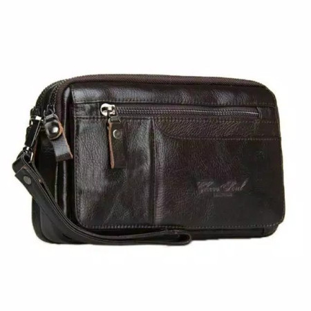 Clutch pria kulit asli handbag cheer soul tas tangan baliyo 2249